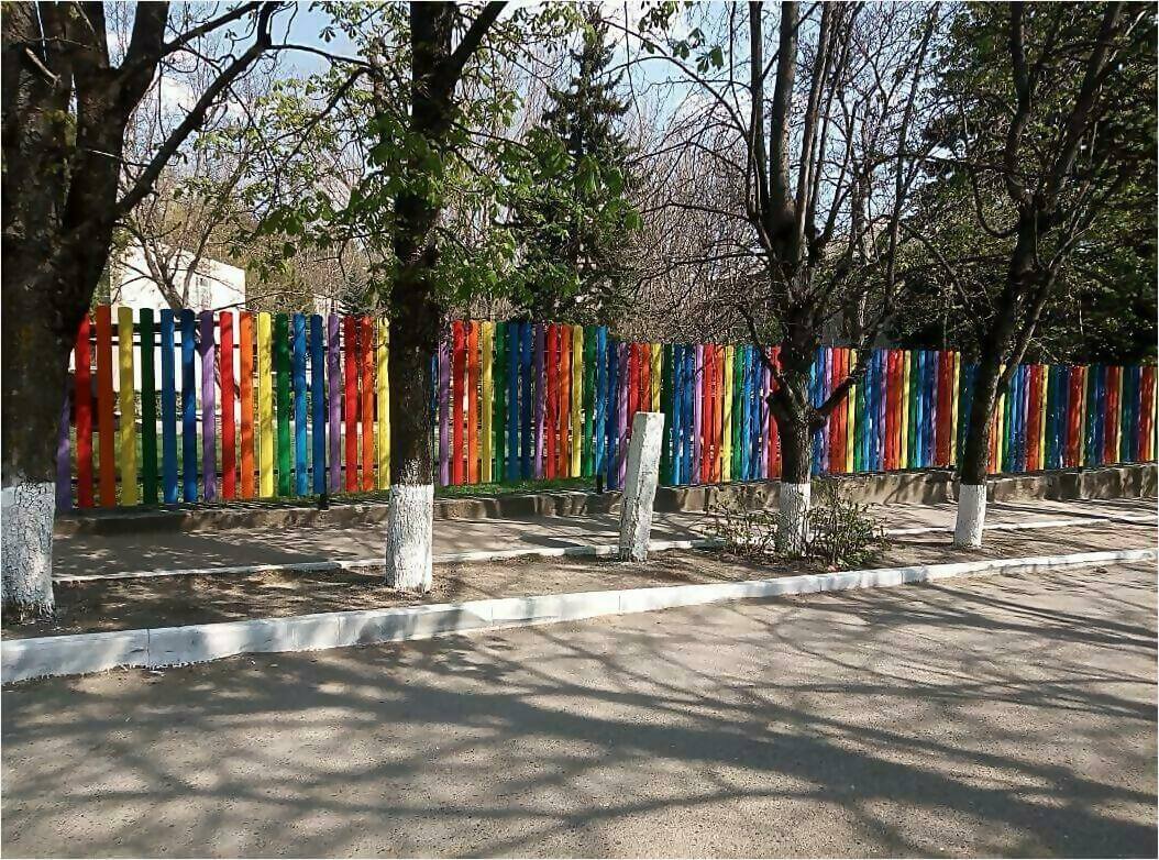 забор из штакетника 110м фото5 в Кургане